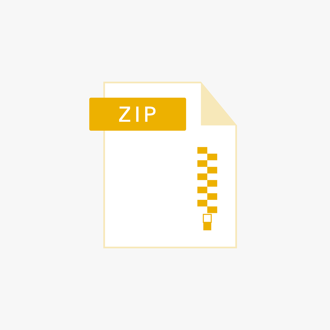 Reduce Image File Size in Shopify — The Right Way (Hint: It’s Not Resizing) 9 ZIP file icon representing compression — a visual metaphor for how to reduce image file size before uploading to Shopify or web platforms.