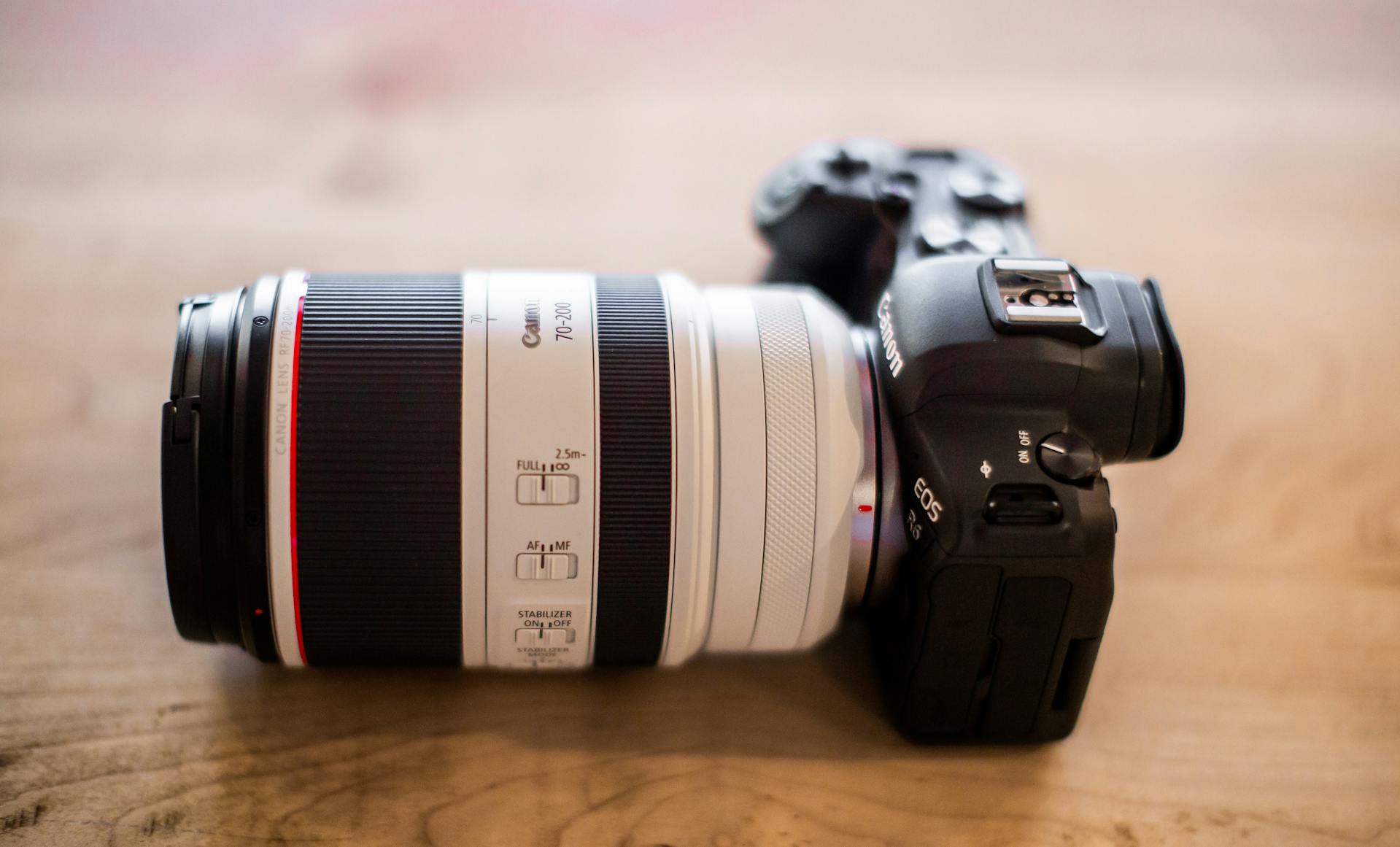 Reduce Image File Size in Shopify — The Right Way (Hint: It’s Not Resizing) 12 High-resolution DSLR camera used for product photography — compress large original files from cameras like this to reduce image file size before uploading to Shopify or the web.