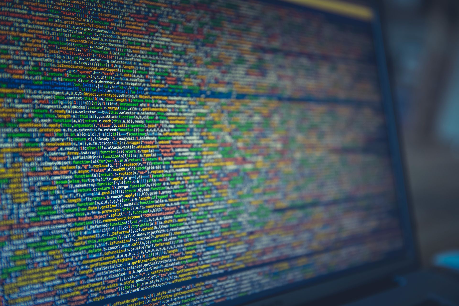 Code on a computer screen illustrating the JavaScript used by a Shopify Product Review App and its impact on page speed