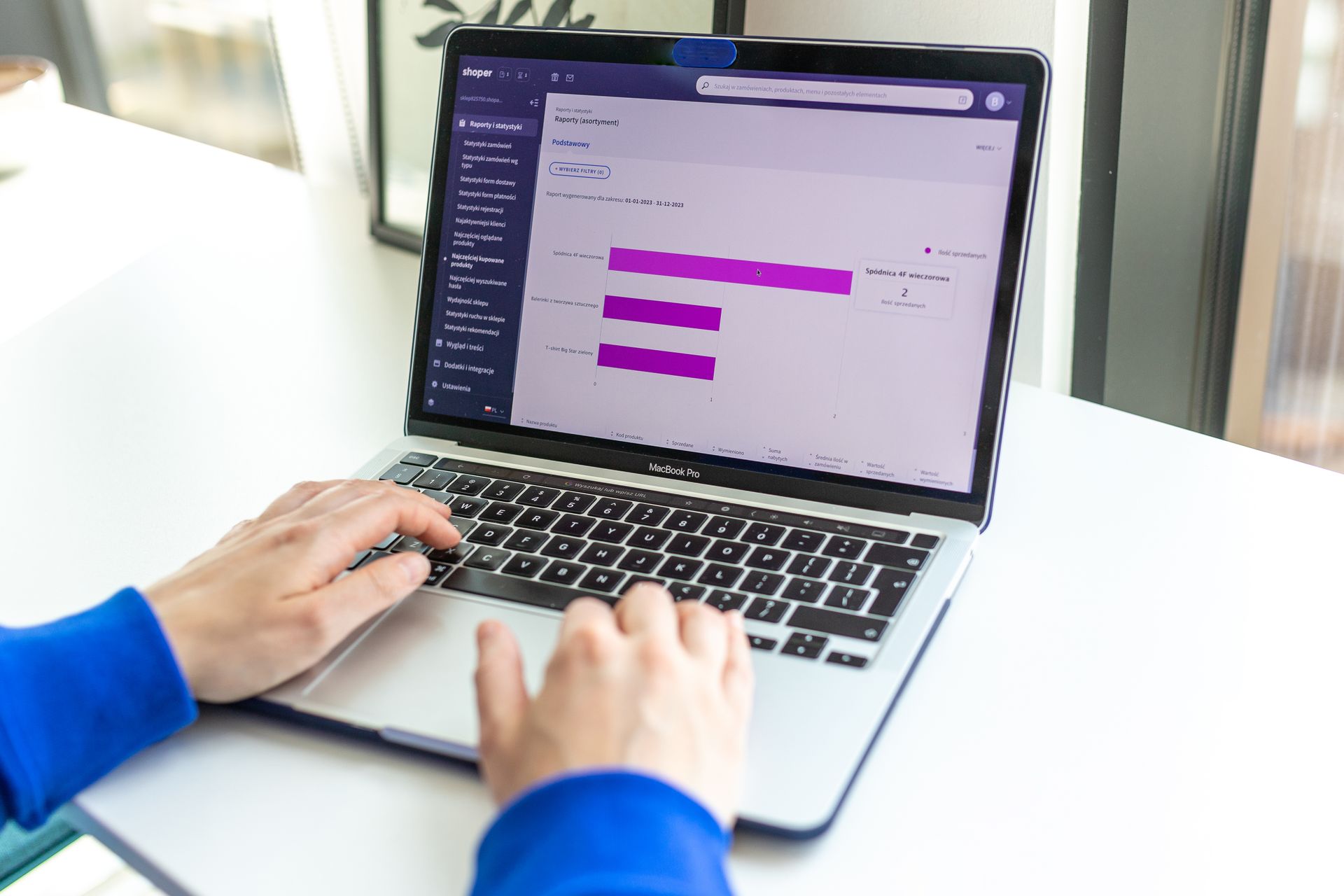 Shopify analytics dashboard showing how faster website performance improves the customer experience and store results